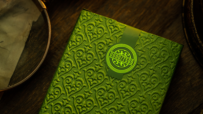 NOC (verde) The Luxury Collection Playing Cards de Riffle Shuffle x The House of Playing Cards