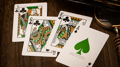 NOC (verde) The Luxury Collection Playing Cards de Riffle Shuffle x The House of Playing Cards