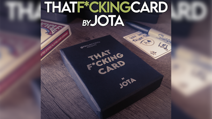 That f*cking card (Gimmick and Online Instructions) por JOTA - Truco 