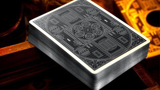 Rattler Gorge Gilded (Noir) Playing Cards