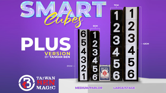Smart Cubes PLUS (grande/escenario) de Taiwan Ben - Truco 