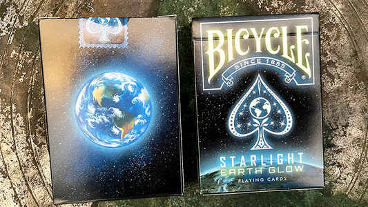 Juego de cartas Bicycle Starlight Earth Glow de Collectable Playing Cards