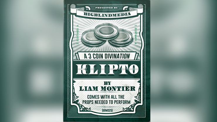 BIGBLINDMEDIA presenta Klipto - Una adivinación de 3 monedas (trucos e instrucciones en línea) de Liam Montier - Truco 