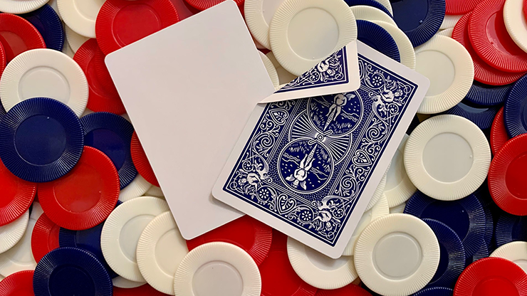 Bicycle Index Only Blue Playing Cards