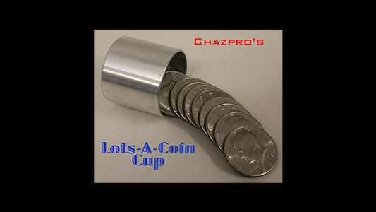 Lots-A-Coins Cup Half Dollar/ English by Chazpro Magic - Truco 