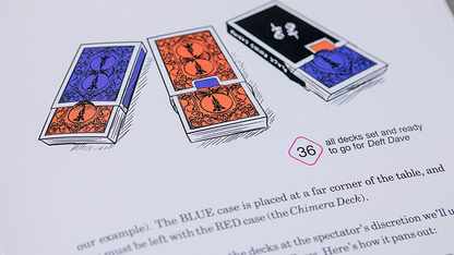 Symmetry, Parity and the Chimera Deck (más tres mazos trucados y Prop) de Ben Harris - Libro 