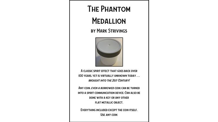 PHANTOM MEDALION de Mark Strivings - Truco