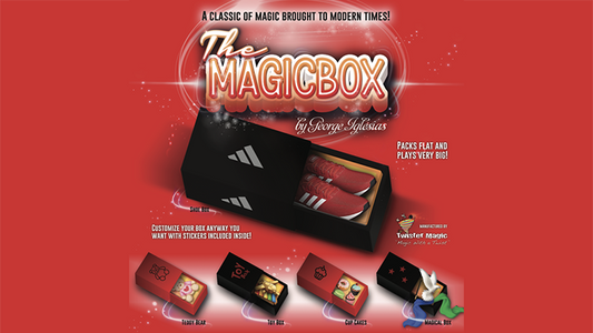 CAJA MAGICA ROJA Grande de George Iglesias y Twister Magic - Truco 