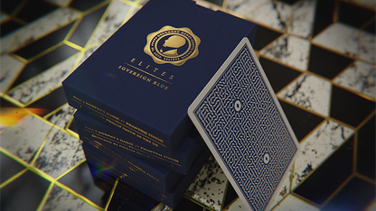 DMC ELITES: V4 Sovereign Blue Playing Cards