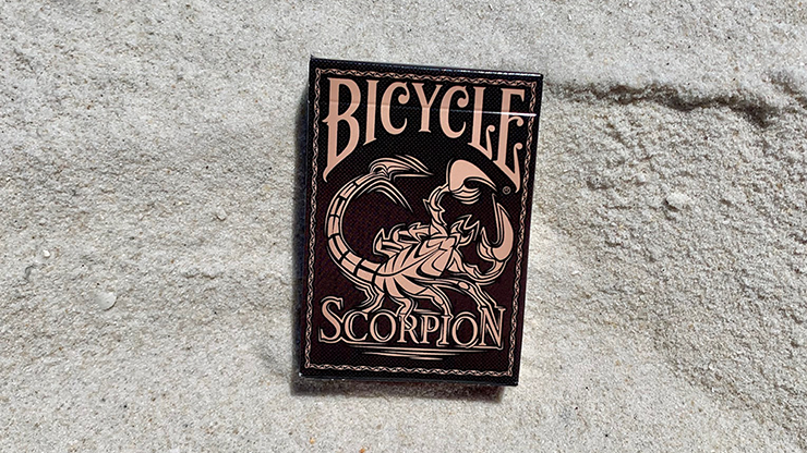 Naipes Bicycle Scorpion (marrón)