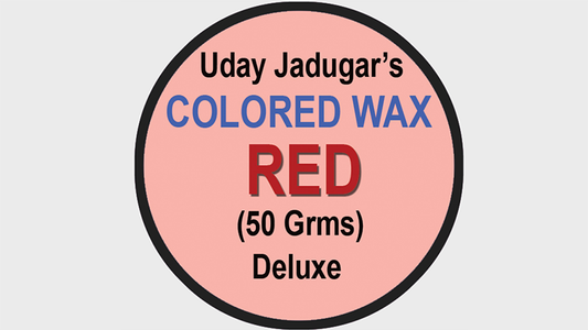 CERA COLOREADA (ROJA) 50grms. Wit de Uday Jadugar - Truco