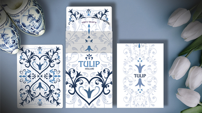 White Tulip Jugando a las cartas Dutch Card House Company