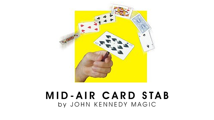 Mid-Air Card Stab (trucos e instrucciones en línea) de John Kennedy Magic - Truco 