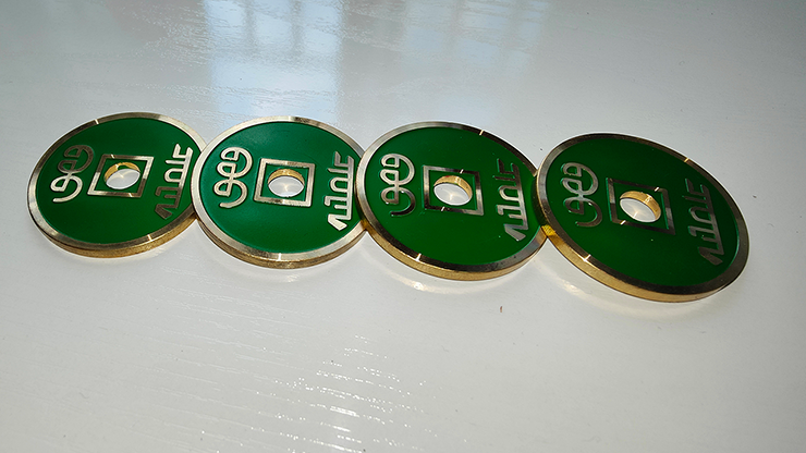 MONEDA CHINA VERDE de N2G - Truco