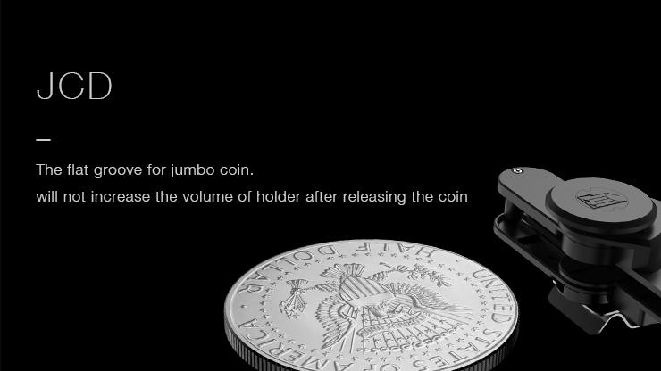 Hanson Chien presenta JCD (Jumbo Coin Dropper) de Ochiu Studio (Black Holder Series) - Truco 