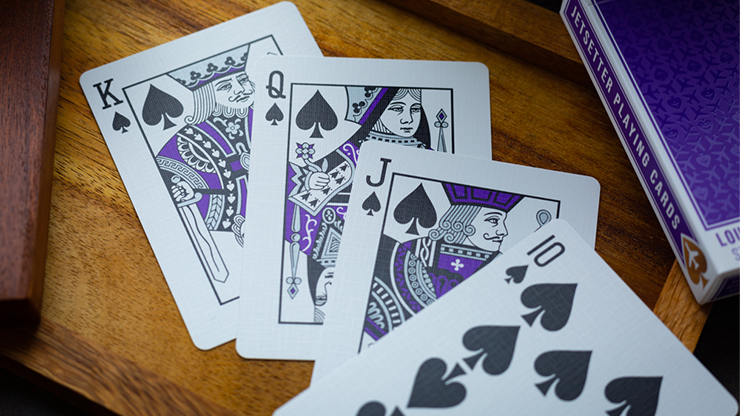 Lounge Edition en Passenger Purple de Jetsetter Playing Cards