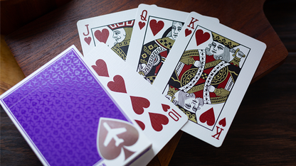 Lounge Edition en Passenger Purple de Jetsetter Playing Cards