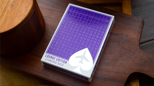 Lounge Edition en Passenger Purple de Jetsetter Playing Cards