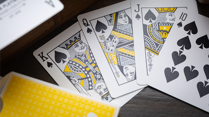 Edición Lounge en Taxiway Yellow de Jetsetter Playing Cards