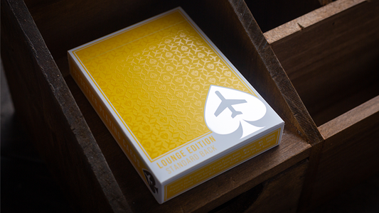 Edición Lounge en Taxiway Yellow de Jetsetter Playing Cards