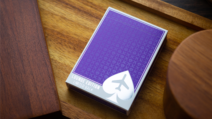 Edición limitada Lounge en Passenger Purple de Jetsetter Playing Cards