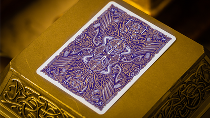 Gods of Norse Purple Royale Playing Cards