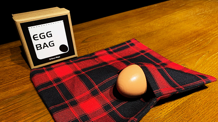 EGG BAG RED PLAID by Bacon Magic - Trick