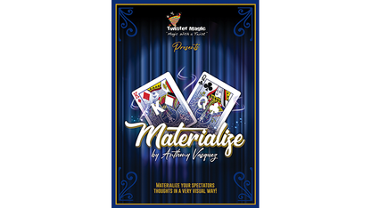 MATERIALIZE (QC) por Anthony Vasquez &amp; Twister Magic - Truco 