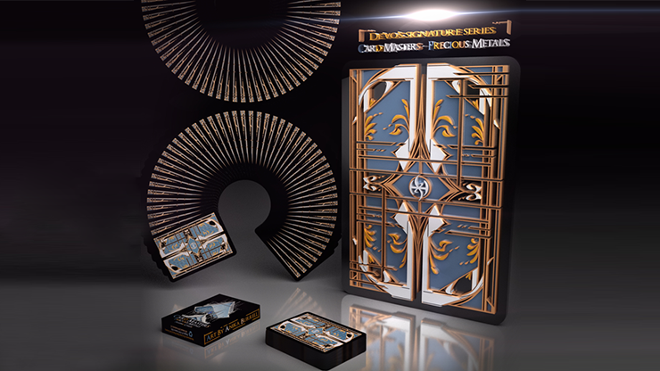 Card Masters Precious Metals (Standard) Playing Cards by Handlordz