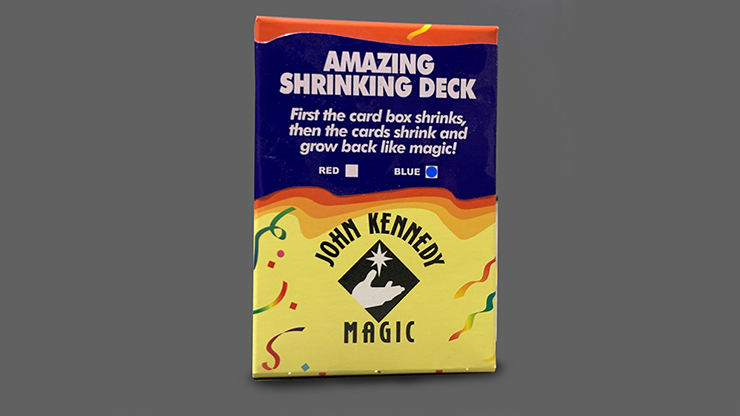 Amazing Shrinking Deck BLUE de John Kennedy Magic - Truco 