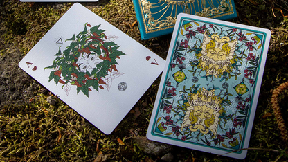 The Green Man Playing Cards (Verano) de Jocu