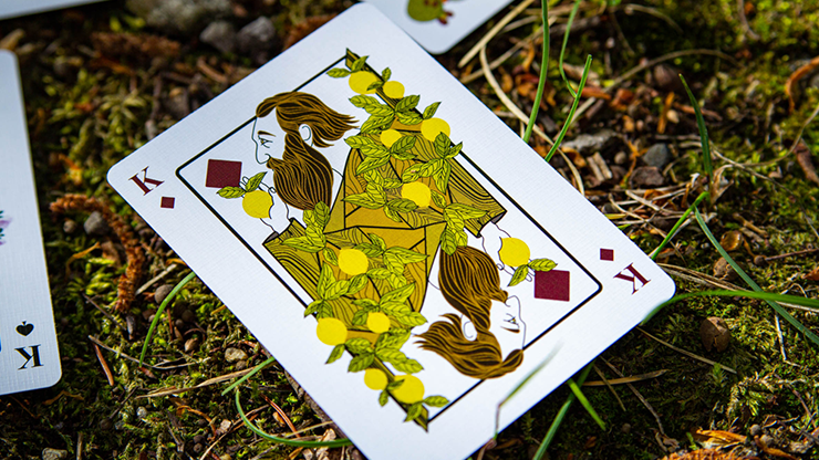 The Green Man Playing Cards (Verano) de Jocu