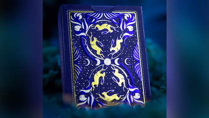 Under the Moon (Midnight Blue) Playing Cards