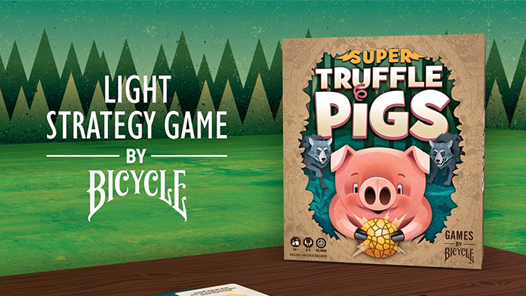 Juego Super Truffle Pigs de US Playing Cards Co 