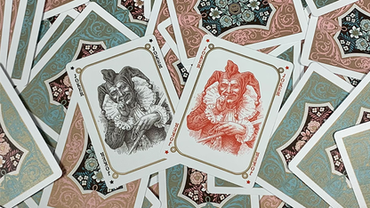 Four Continents (Red) Playing Cards