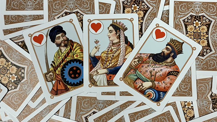 Four Continents (Copper) Playing Cards