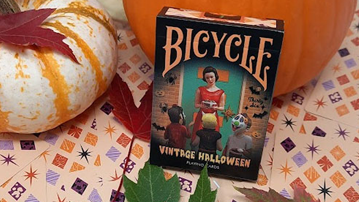 Juego de cartas Bicycle Vintage Halloween de Collectable Playing Cards