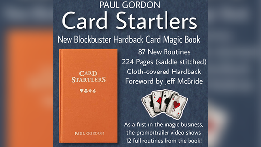 Card Startlers de Paul Gordon - Libro 