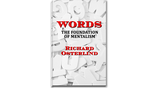 Palabras - Los fundamentos del mentalismo de Richard Osterlind - Libro