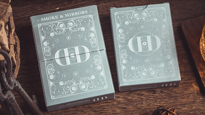 Smoke &amp; Mirrors V8, Silver (Deluxe) Edition Naipes de Dan &amp; Dave