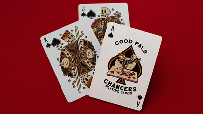 Chancers Playing Cards Red Edition Matte Tuck de Good Pals