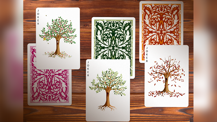 Juego de cartas Leaves Summer de Dutch Card House Company