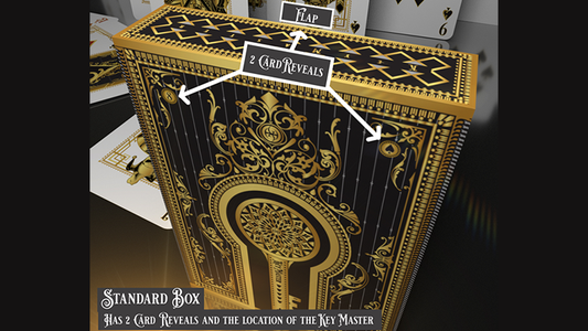 Secrets of the Key Master (con caja estándar) naipes de Handlordz