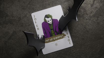 The Dark Knight x Batman Jugando a las cartas de Theory11