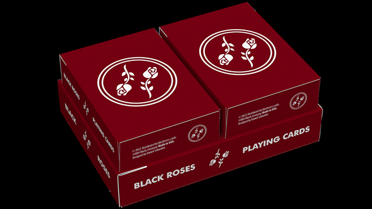 Black Roses Edelrot Mini Naipes (Caja de coleccionista)