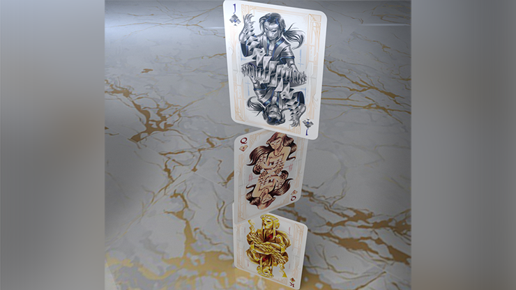 Card Masters Precious Metal Foil (Blanco) Naipes de Handlordz