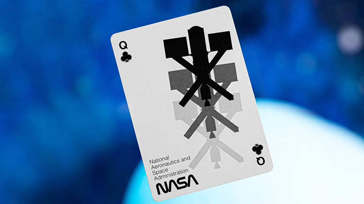 NASA WORM PLAYING CARDS