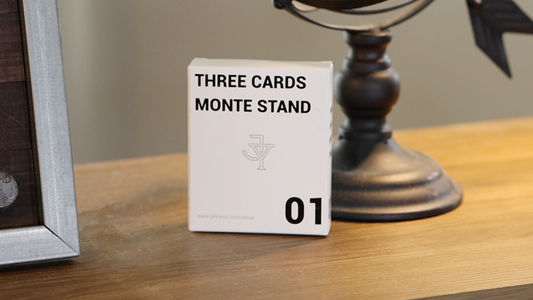 Three Cards Monte Stand RED (trucos e instrucciones en línea) de Jeki Yoo - Truco 