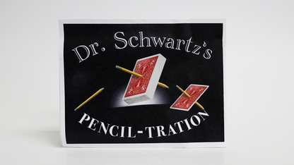 Dr. Schwartz's Pencil-Tration (trucos e instrucciones en línea) de Martin Schwartz - Truco (el color de la cubierta puede variar) 