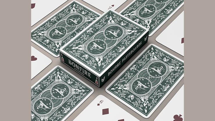 Bonfires Green (includes Card Magic Course) by Adam Wilber and Vulpine